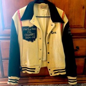 Vintage Ohio letterman’s jacket 1955